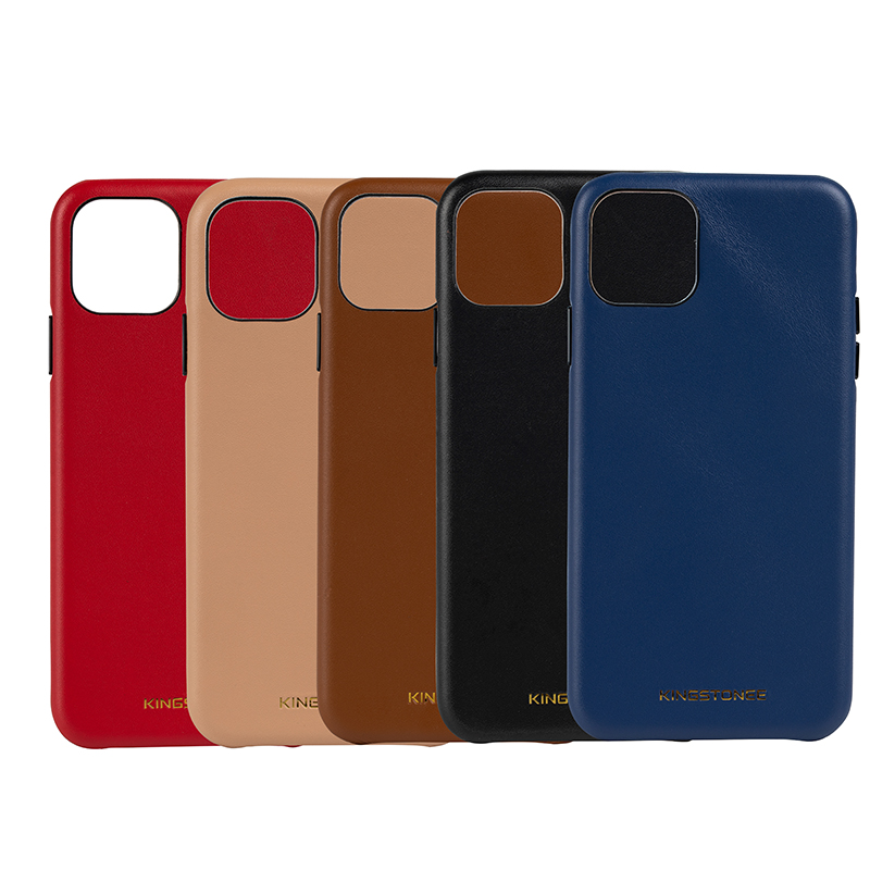 genuine leather thin phone case