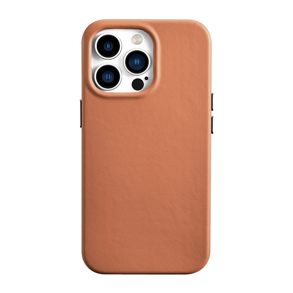 Real leather phone case for iphone 13