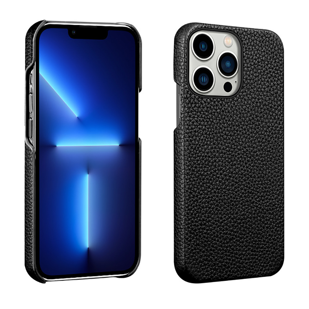 Real leather phone case for iphone 13
